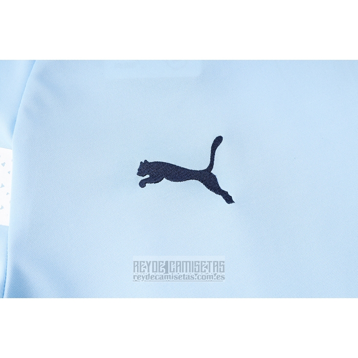 Chandal del Manchester City Manga Corta 2022-2023 Azul